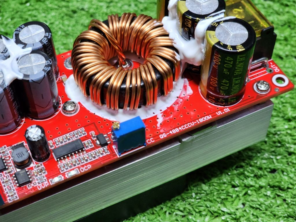 สเต็ปอัพ (OSKJ) แท้ 1200W 20A DC Converter Boost Step-up Power Supply ...