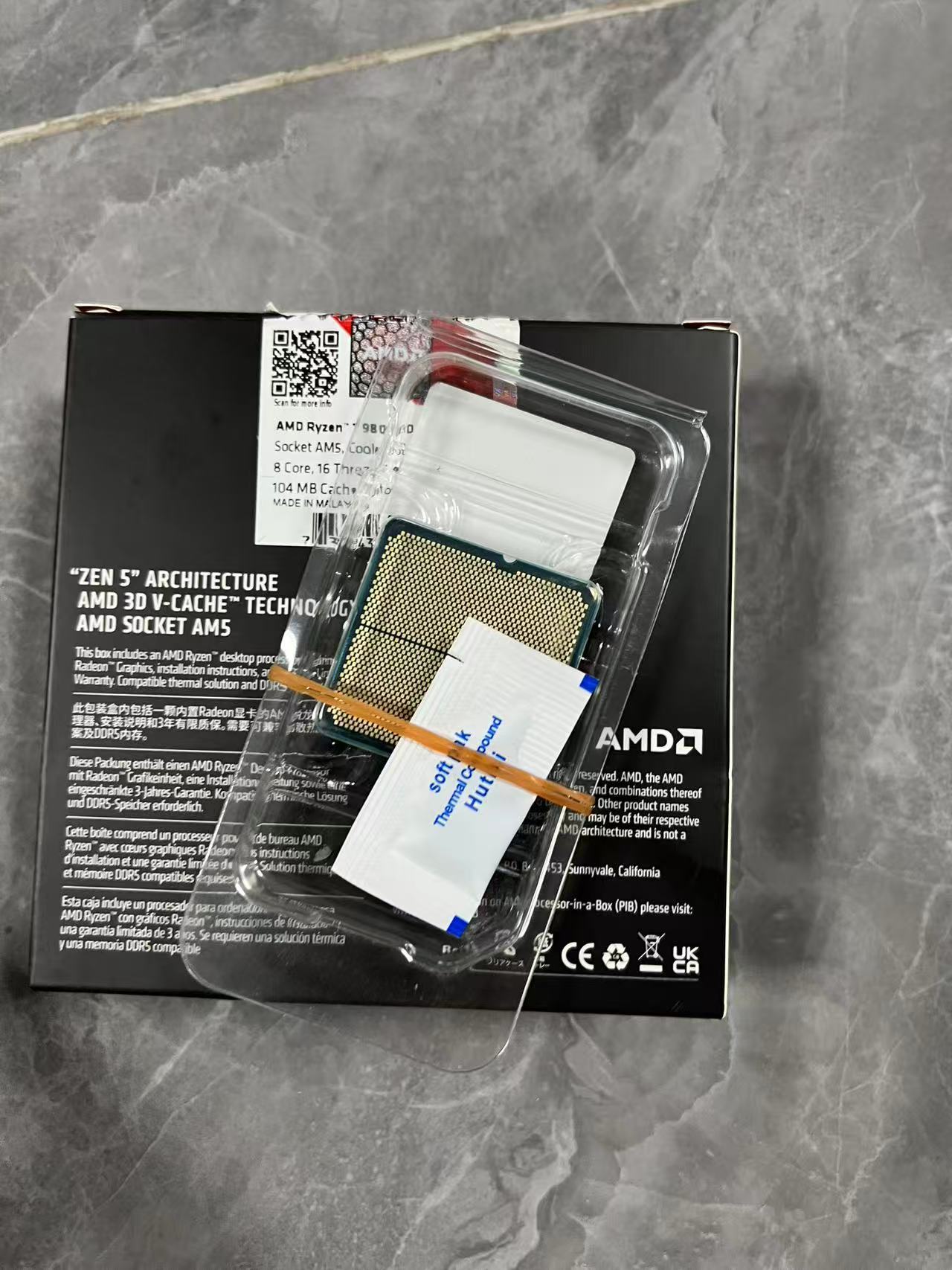 AMD Ryzen™ 7 9800X3D Desktop Processor cpu | Shopee Thailand