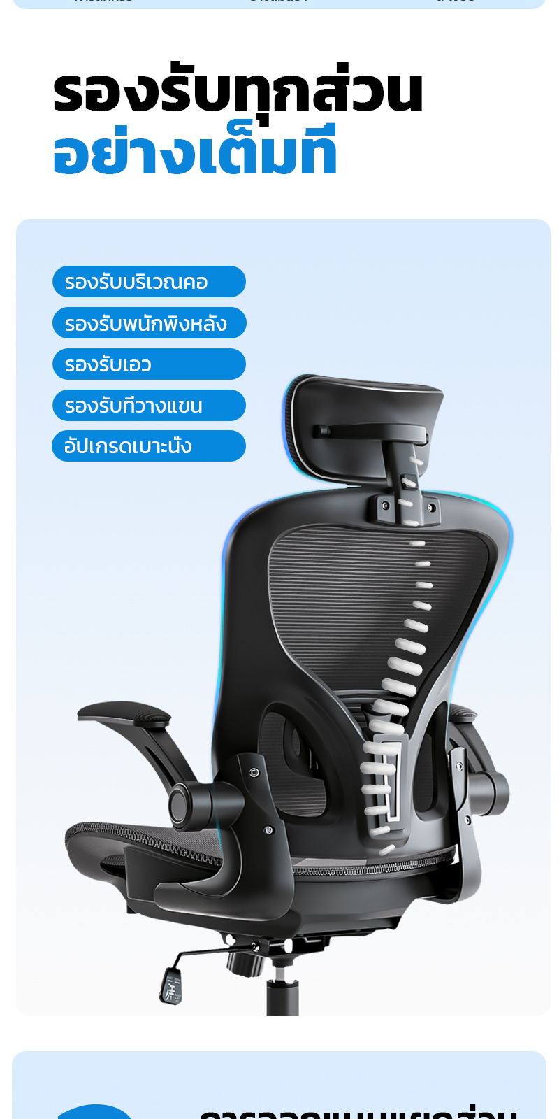 Xpanse เก้าอี้คอม เก้าอี้ทำงาน ergonomic chair เก้าอี้สุขภาพ เก้าอี้สํานักงาน ตาข่ายเต็มรูปแบบน้ําหนักแบริ่ง 200KG