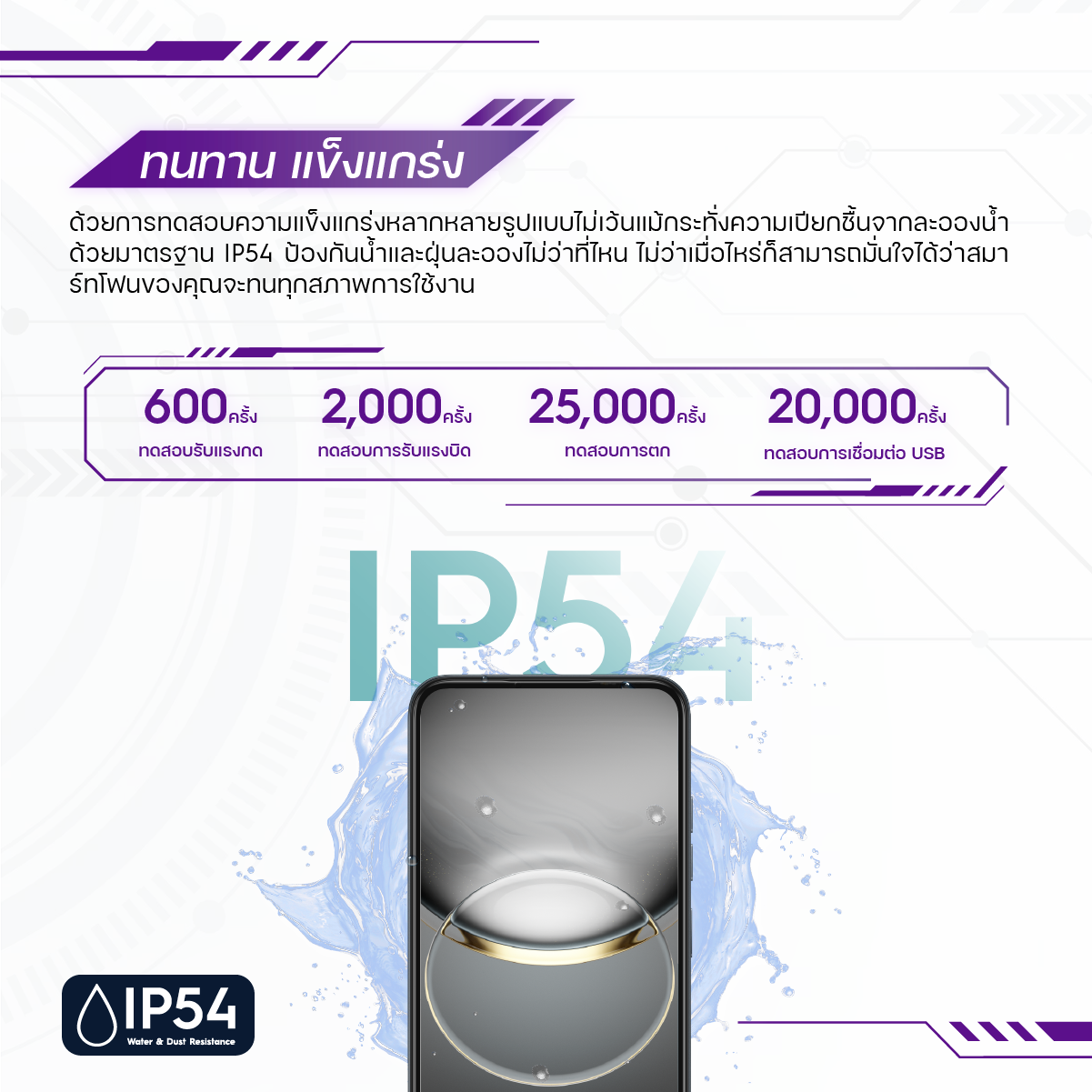 TECNO Spark 30C (6+128) | 5000mAh Fast Charge18W| 6.67" 120Hz| 50MP| รับประกัน 13 เดือน