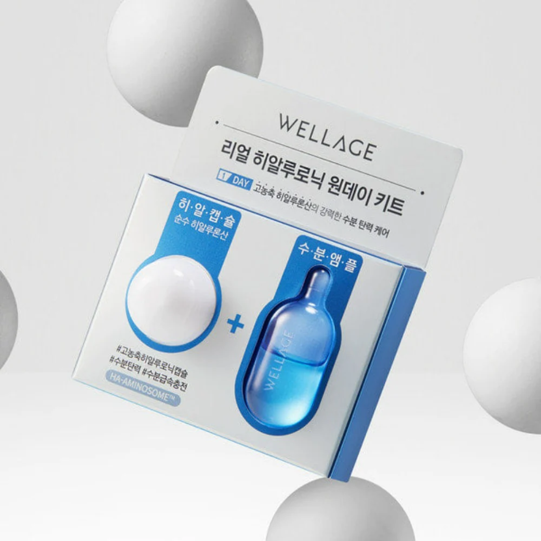 Wellage Real One Day Kit 16 ml. แคปซูล เซรั่ม | Shopee Thailand
