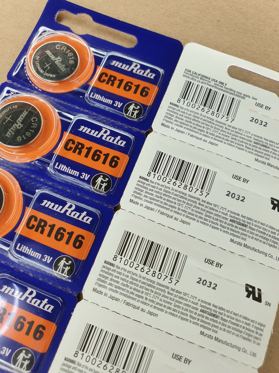 ถ่านนาฬิกา Casio gshock Module NO.3489 แท้ ตรงรุ่น ล้าน% (Murata CR1616 ...