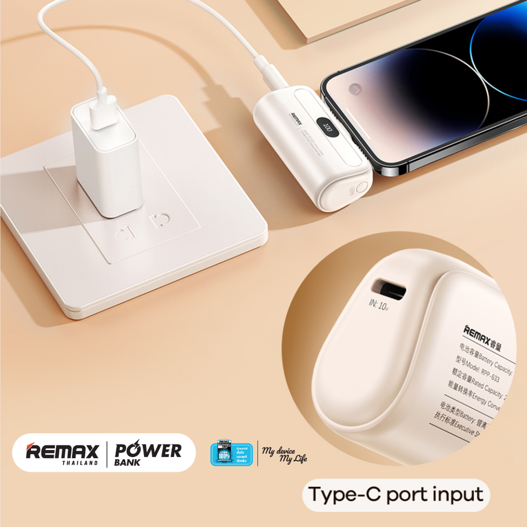[ CCC ] Remax Power Bank รุ่น RPP-632 / RPP-633 แบตสำรองมินิ ความจุ ...