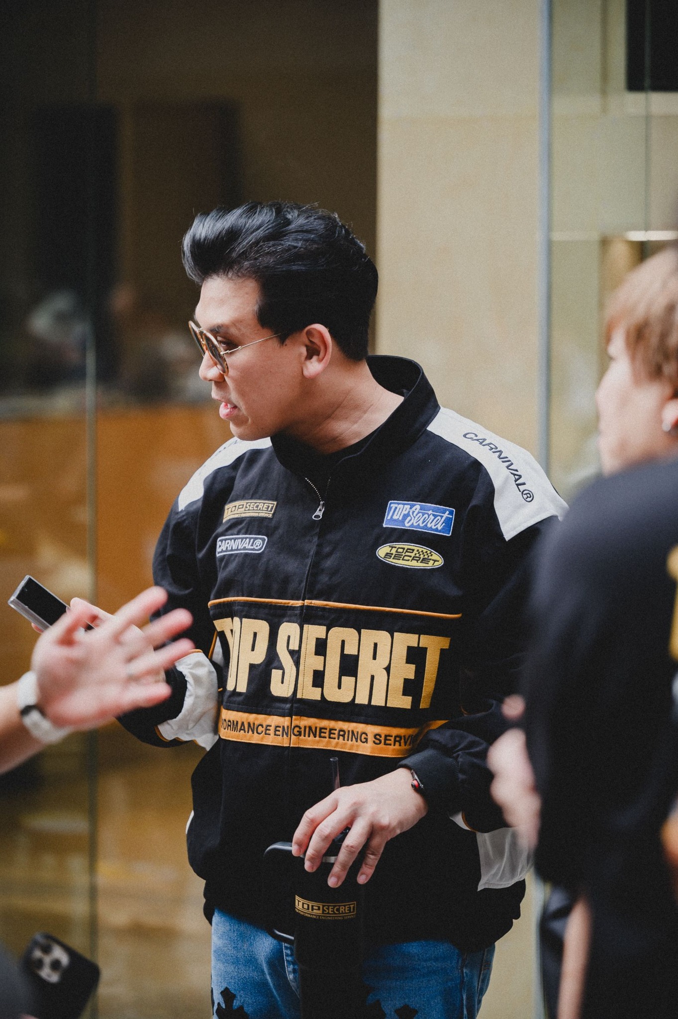 CARNIVAL X TOP SECRET RACING JACKET สินค้าพร้อมจัดส่ง | Shopee Thailand