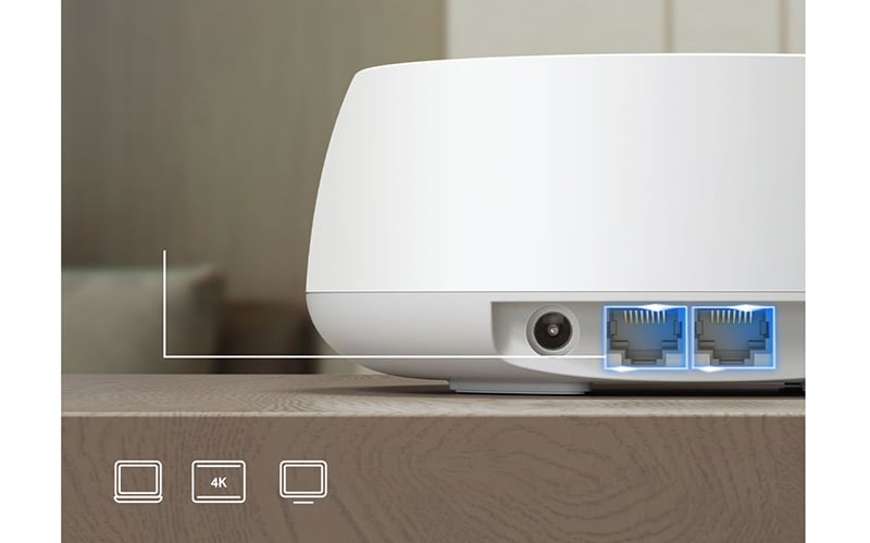 MESH WI-FI (เครือข่ายไวไฟ) TP-LINK DECO BE25 - BE5000 WHOLE HOME MESH ...