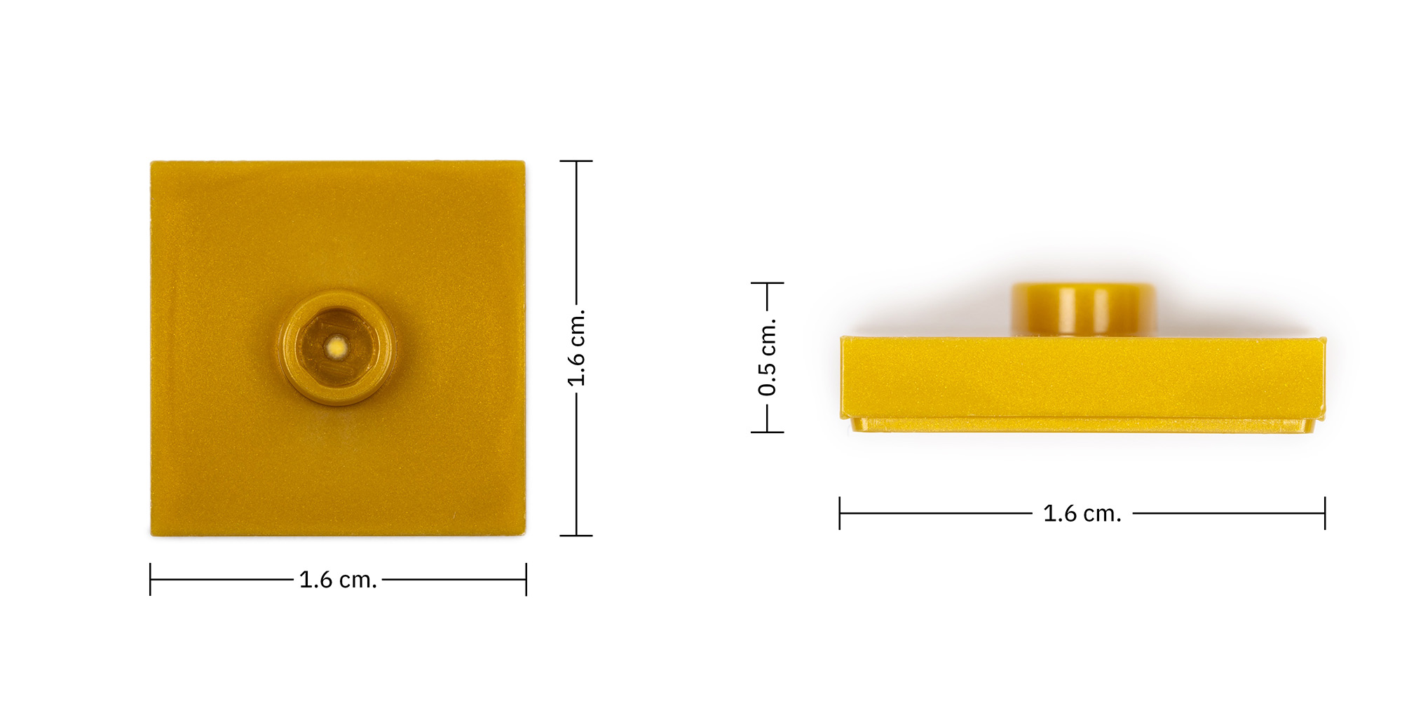ชิ้นส่วน เลโก้ Lego Part No. 87580, Plate, Modified 2 x 2 with Groove ...