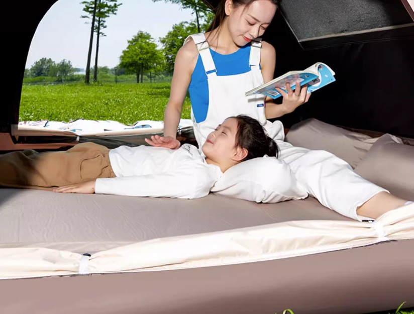 MEIYIJIA เต็นท์นอน ใช้สำหรับเดินป่าหรือสนาม (สำหรับ 3-4 คน) เต้นท์แคมปิ้ง