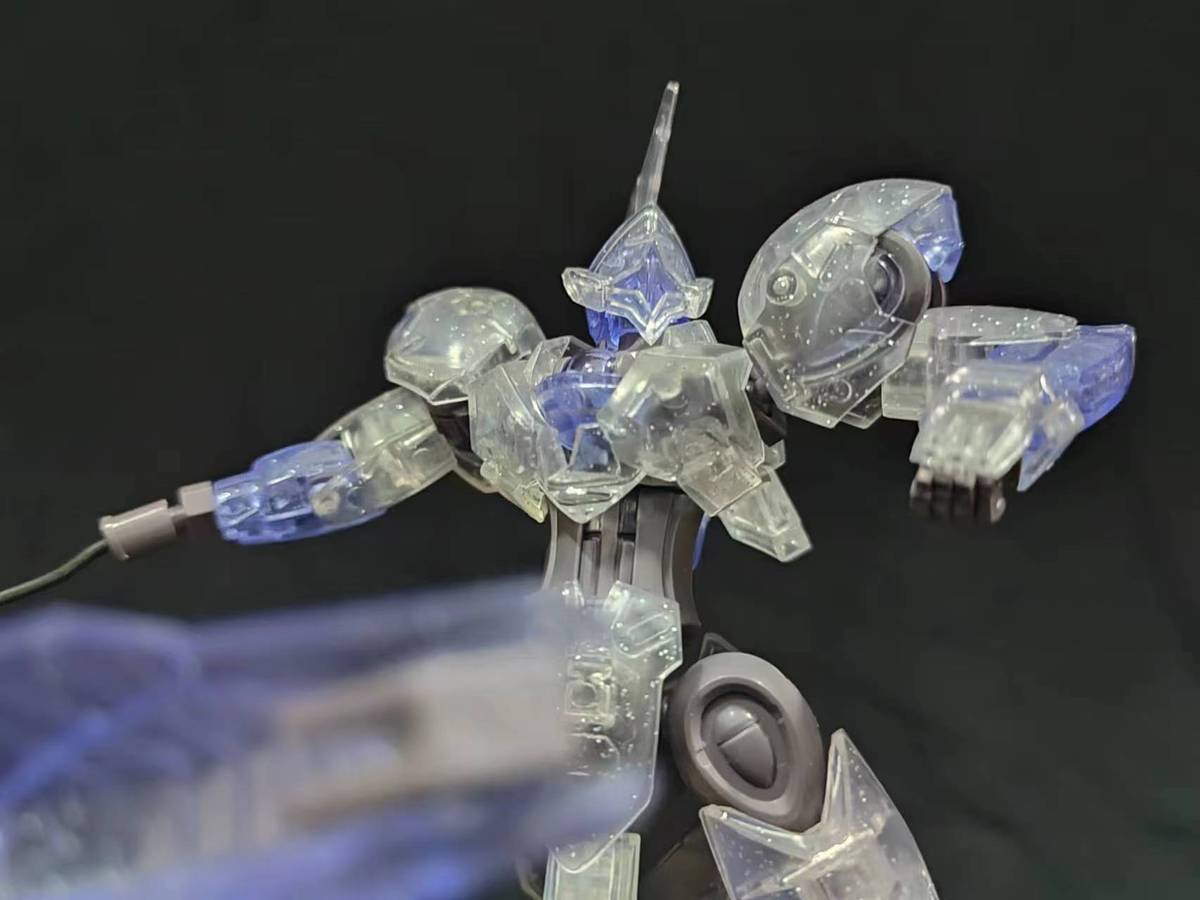 Color transparent CFK-029 MICHAELIS โมเดลกันดั้มสีใส HG Mercury Witch ...