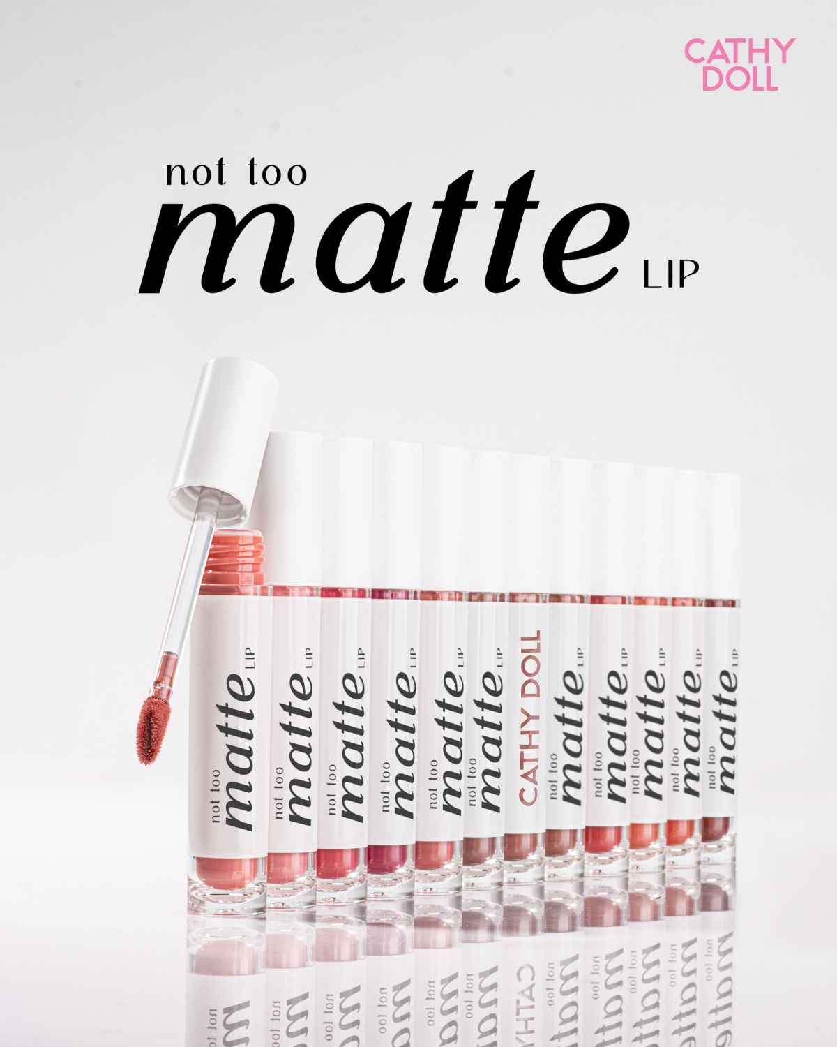 Cathy Doll Not Too Matte Lip นอตทูแมทท์ลิป 2.9g เคที่ดอลล์ | Shopee ...