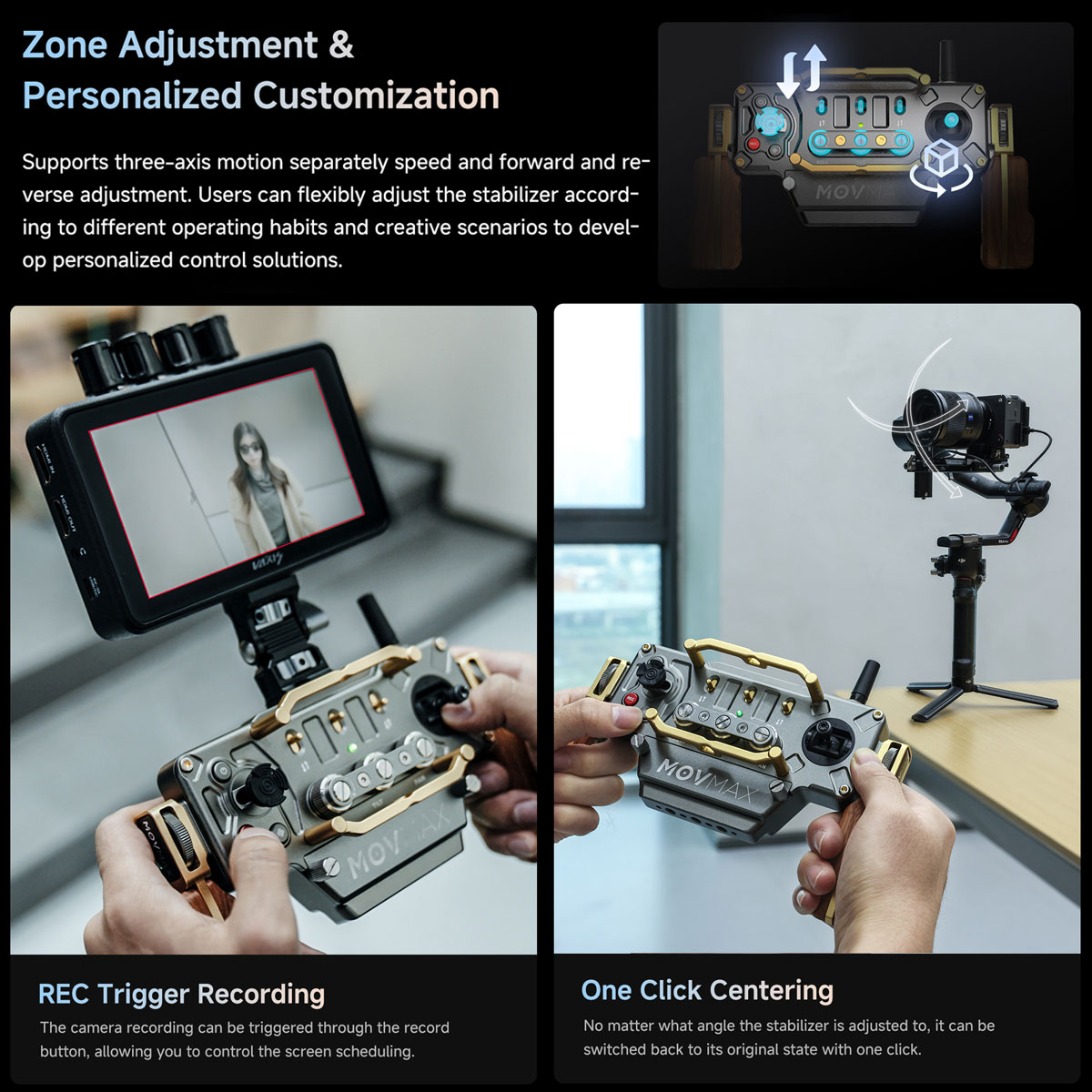[กรุงเทพฯส่งด่วน] Movmax Incontrol จอยไร้สายควบคุมกิมบอล DJI [ชุด Kit ...