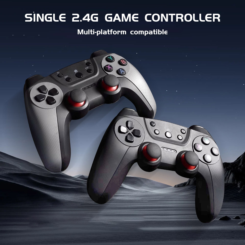 ของขวัญฟรีจาก Otg 2.4G จอยเกมไร้สาย Wireless Gaming Controller Gamepad ...