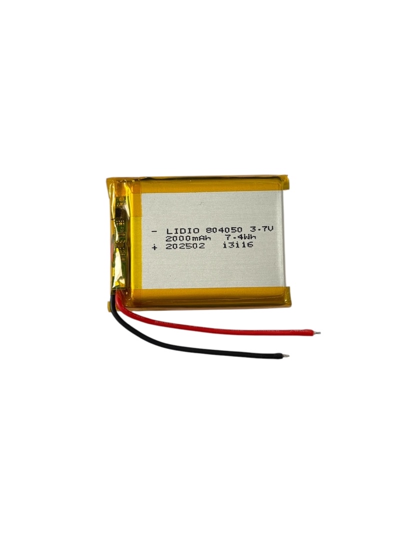 804050 3.7V 2000mAh แบตเตอรี่ Lithium polymer แบตลำโพง แบตหูฟัง แบต ...