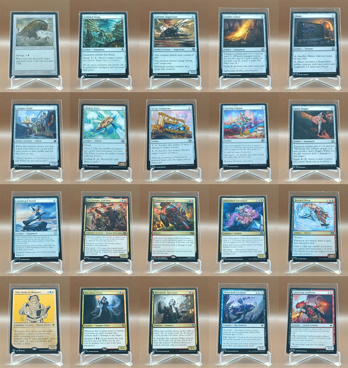 การ์ด Magic The Gathering (MTG) Multicolor non-color non-foil M/U/C ...