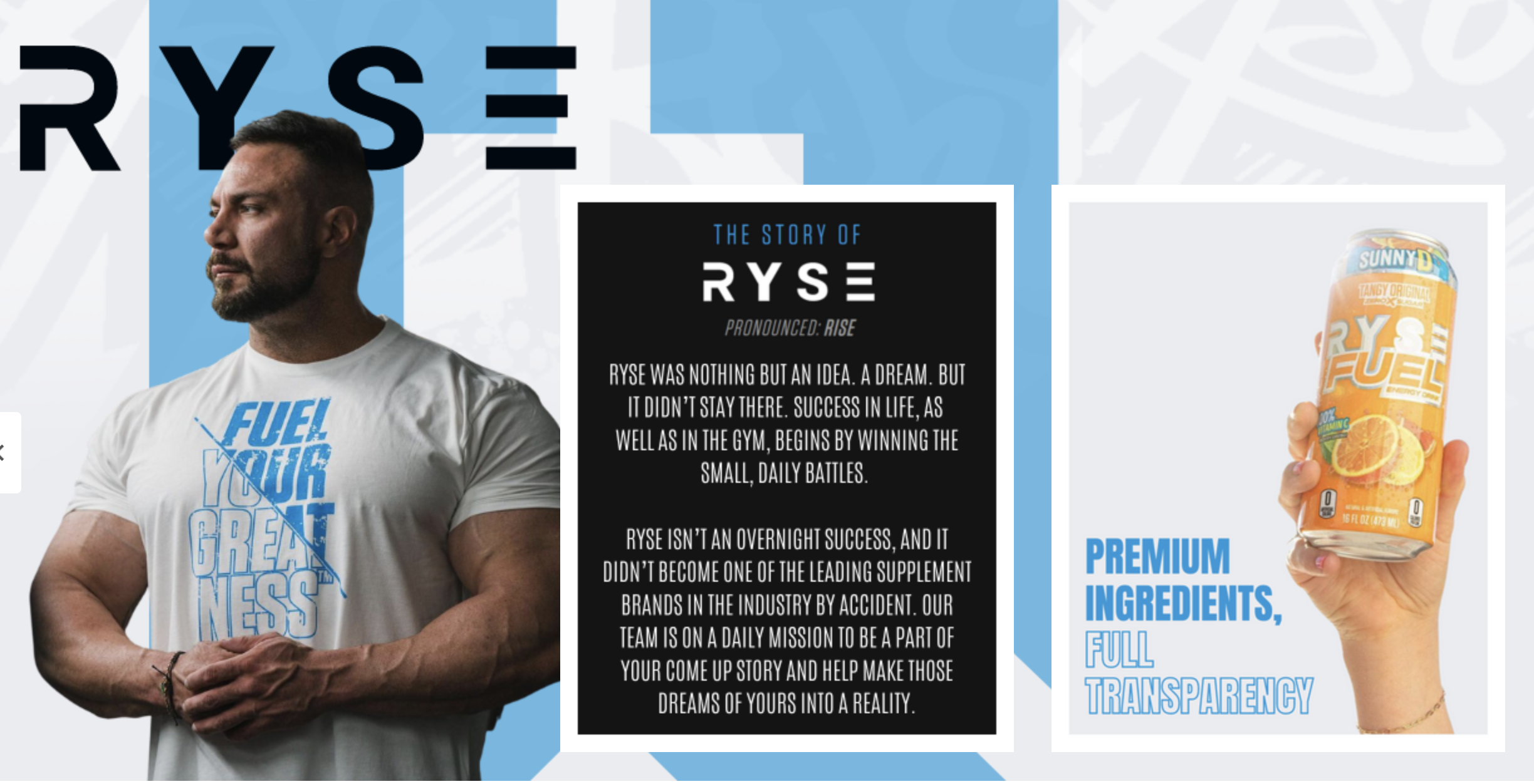Ryse BCAA Focus Powder - Kool-Aid Tropical Punch - BCAA Supplement with ...