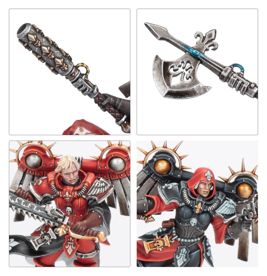 WARHAMMER 40000 : Canoness with Jump Pack [SECRETLAIR] | Shopee Thailand