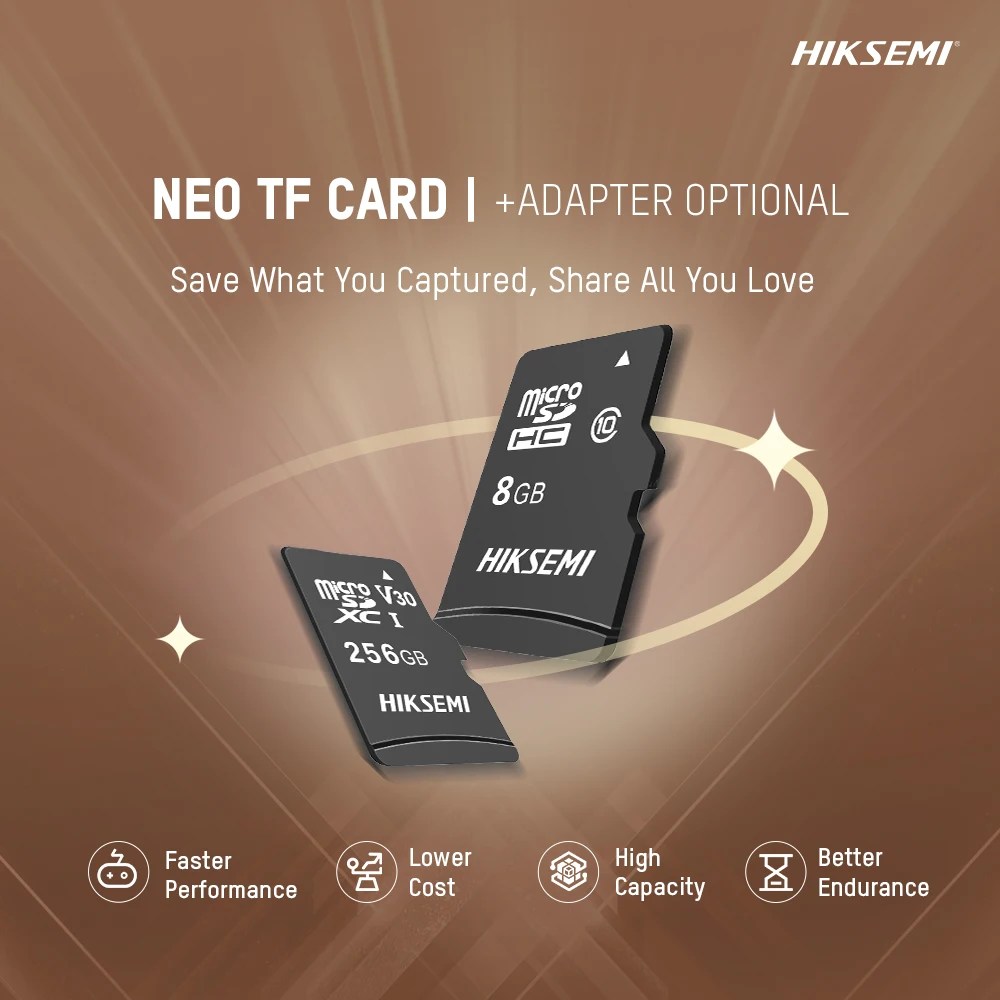 HIKSEMI Memory Card 32GB TF Flash Mini SD Card 64GB 128GB 256GB Class ...