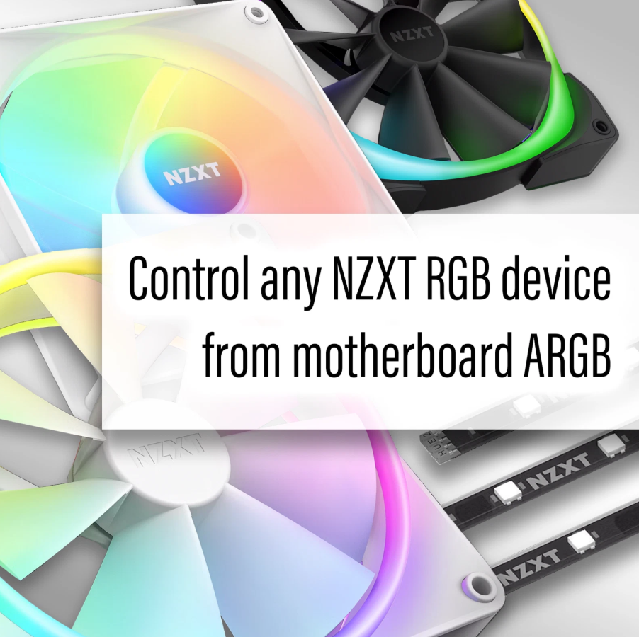 Motherboard Standard ARGB 3-pin 5V to NZXT RGB Fan Adapter | Shopee ...