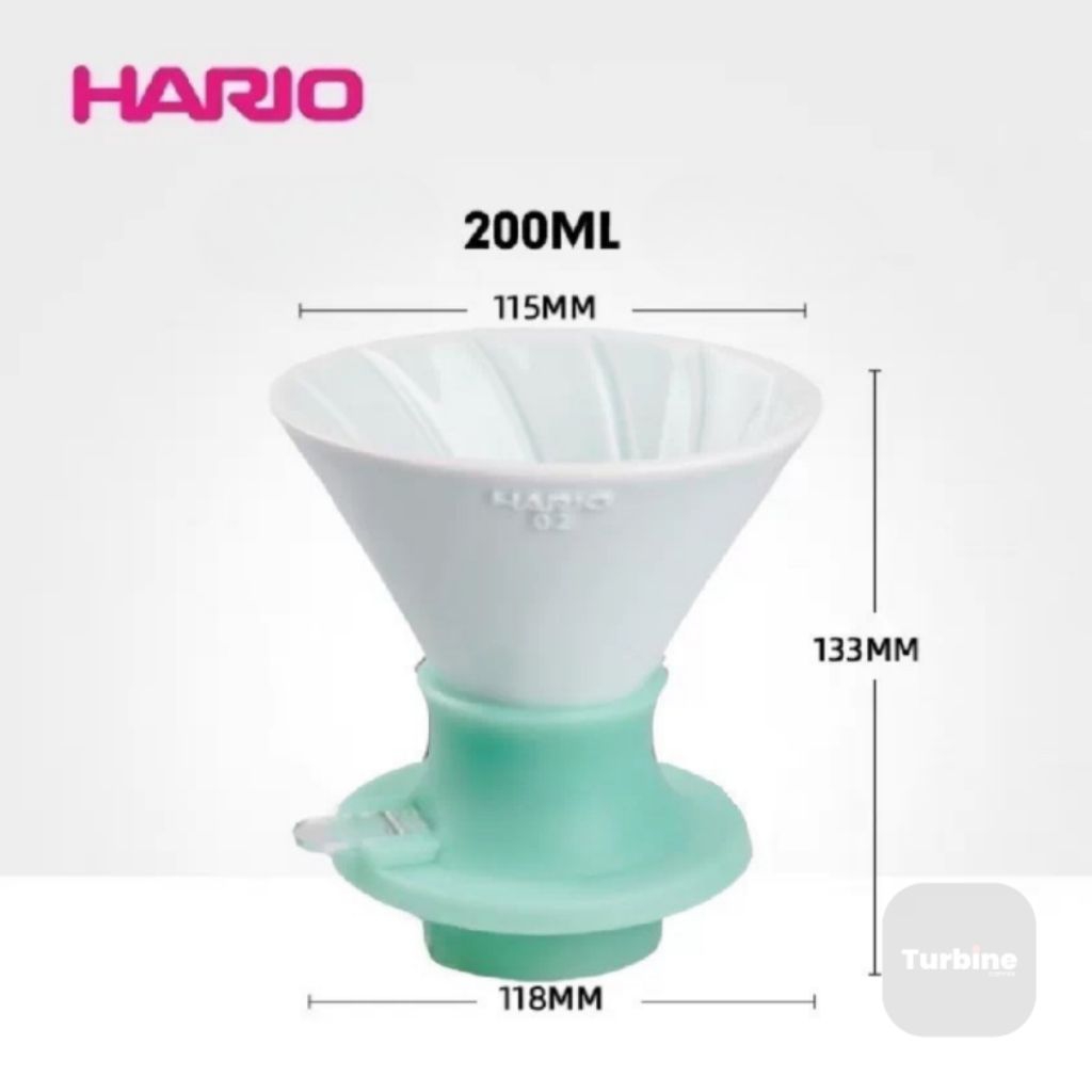 HARIO ดริปเปอร์ Immersion V60 Dripper CONCAVE SWITCH RAN 02 Coffee ...