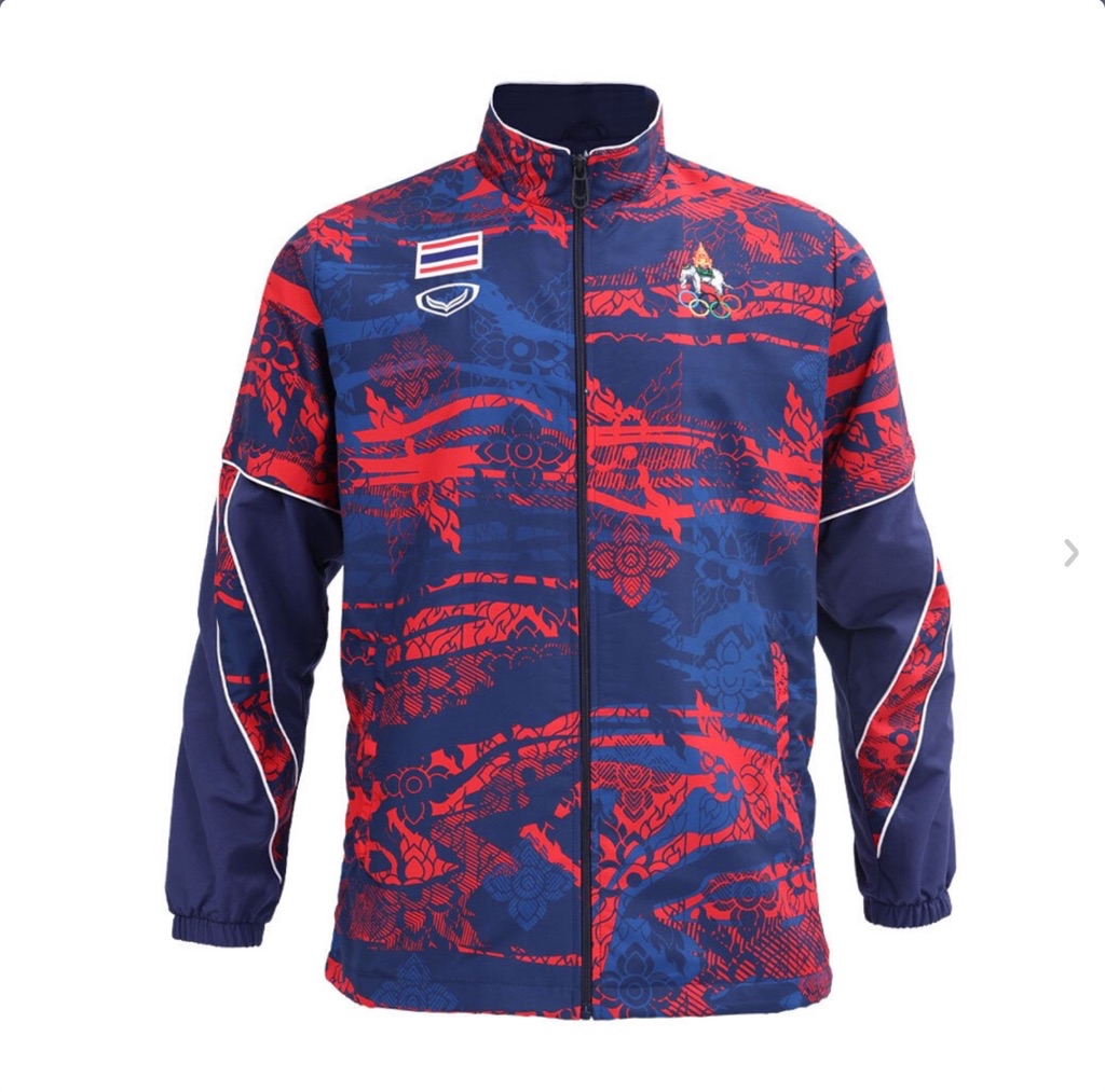 รหัส : 020035 GRAND SPORT เสื้อแทร็คสูท SEA GAMES 2025 | Shopee Thailand