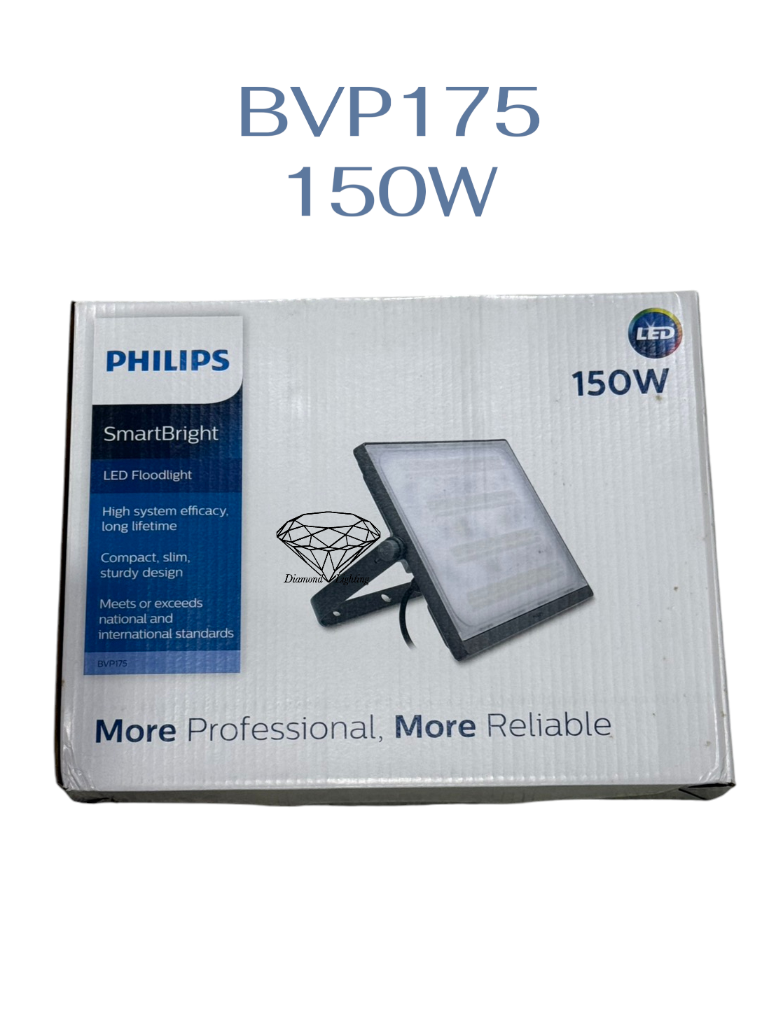 Philips LED Floodlight โคมไฟ สปอร์ตไลท์ แอลอีดี ฟิลิปส์ BVP174 100W ...