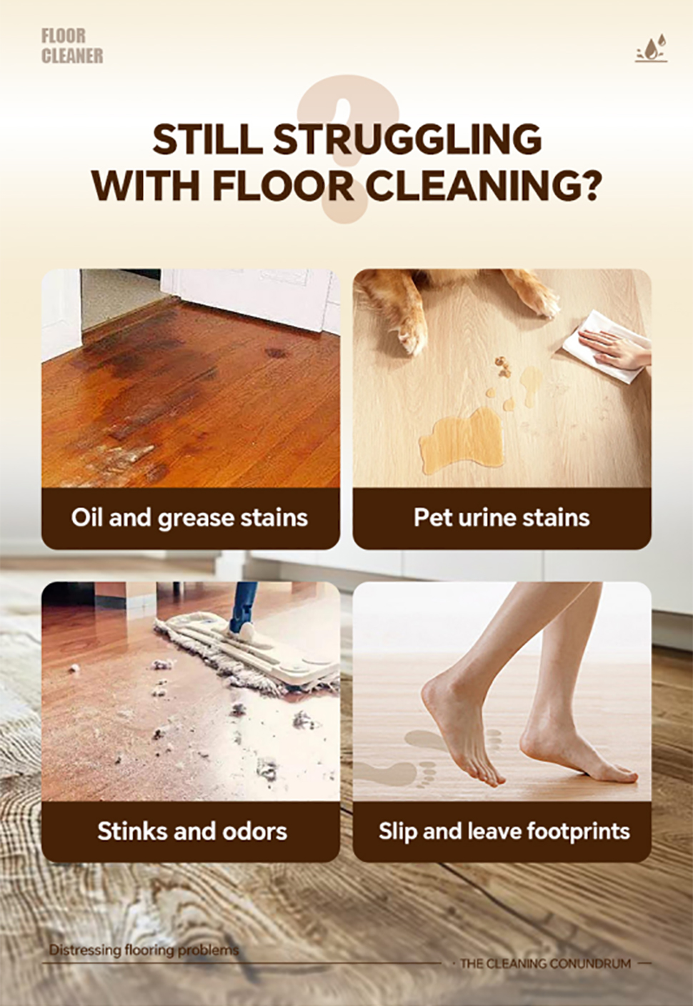 COD Cleaning Solution น้ำยาทำความสะอาดพื้น 750ml เหมาะสำหรับถูพื้นและ ...