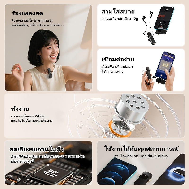 NETPAC K3 SoundCard หูฟังการ์ดเสียง มีเอฟเฟคในตัว ไลฟ์สด ร้องเพลง มี ...