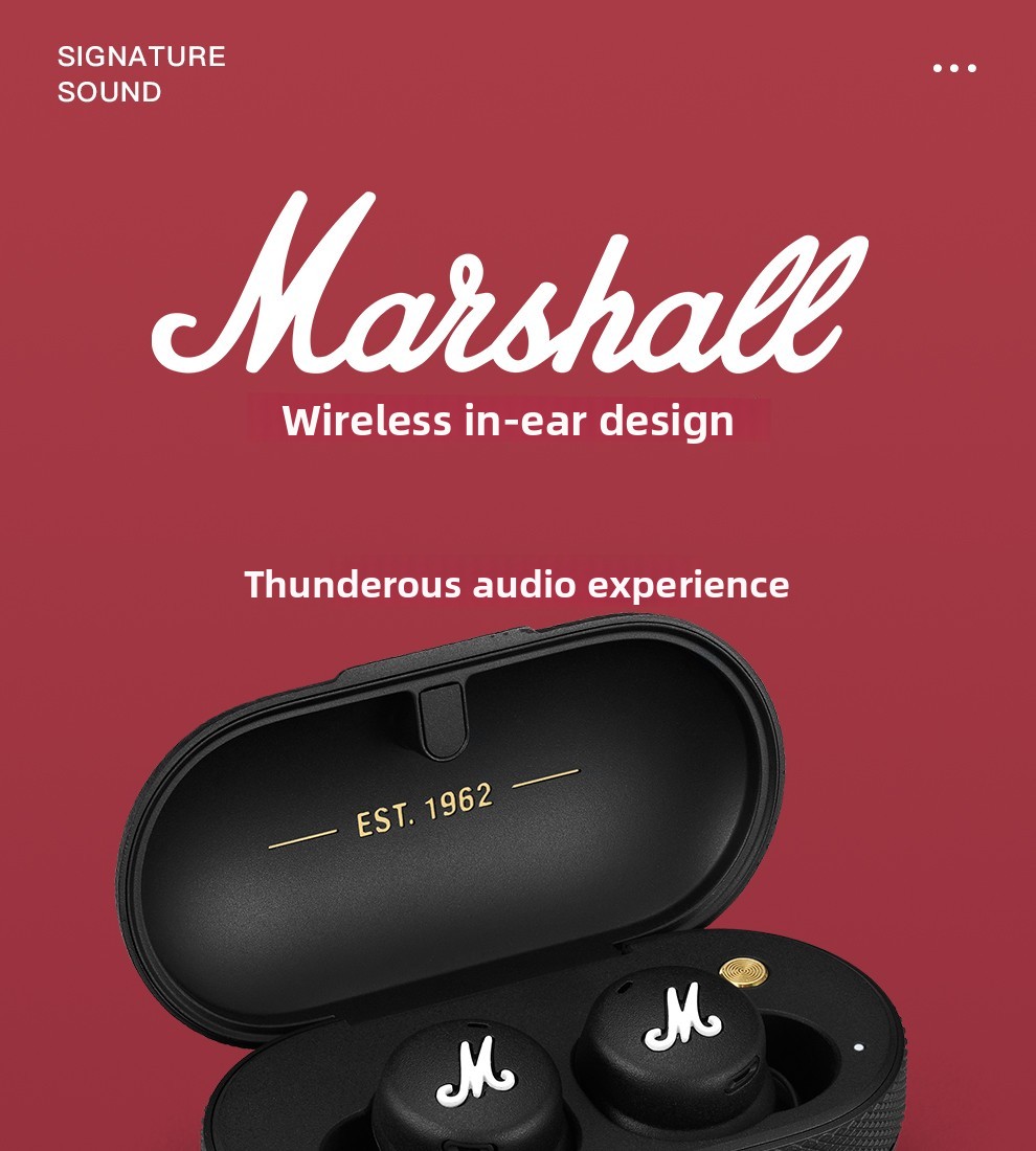Marshall MODE II 2 Wireless Bluetooth In-Ear Headphones | Shopee Thailand