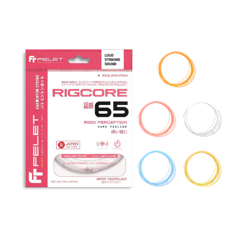 FELET สายเอ็นแบดมินตัน รุ่น RIGCORE 65 | Shopee Thailand