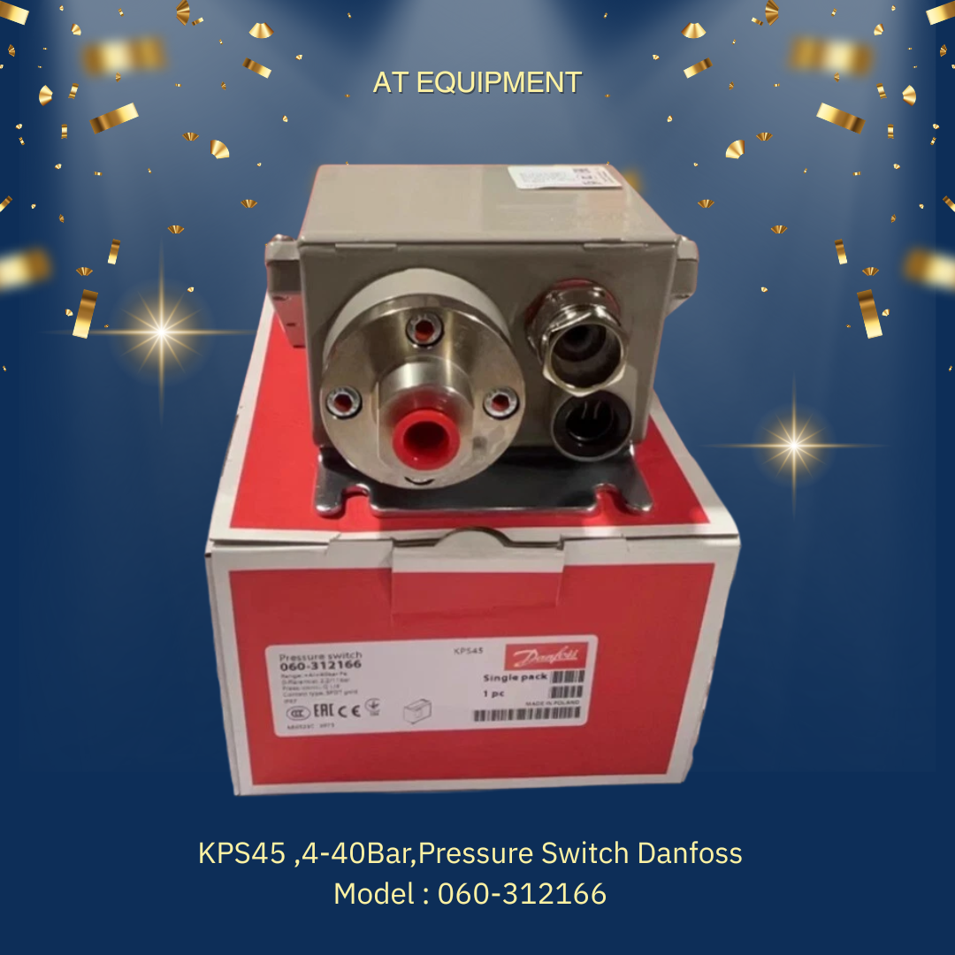 Danfoss Model : 060-312166 เพรสเชอร์สวิทช์ สวิตช์แรงดัน KPS45 ,4-40Bar ...