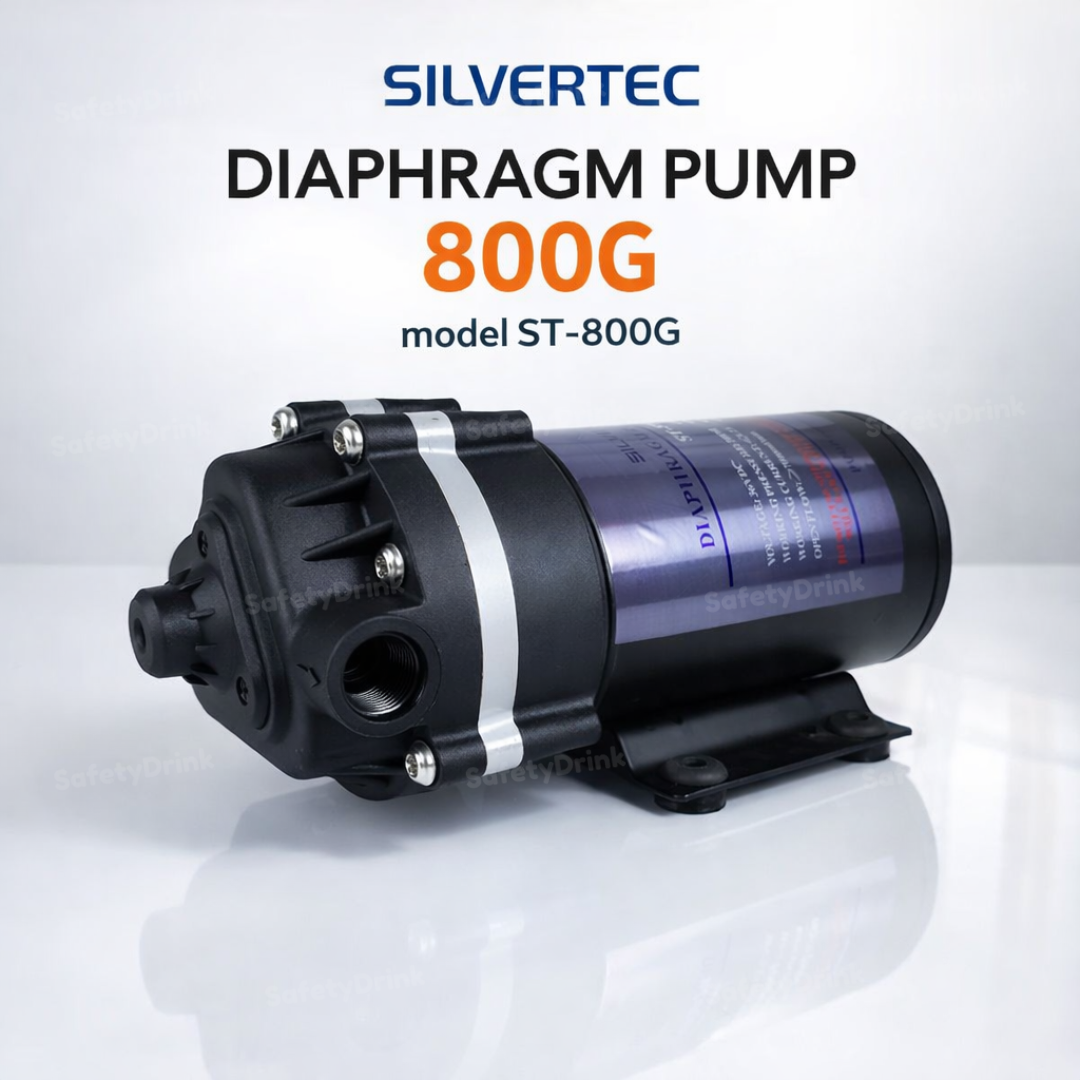 SILVERTEC ปั๊มไดอะแฟรม DIAPHRAGM PUMP 800G SET รุ่น ST-800G + Adapter ...
