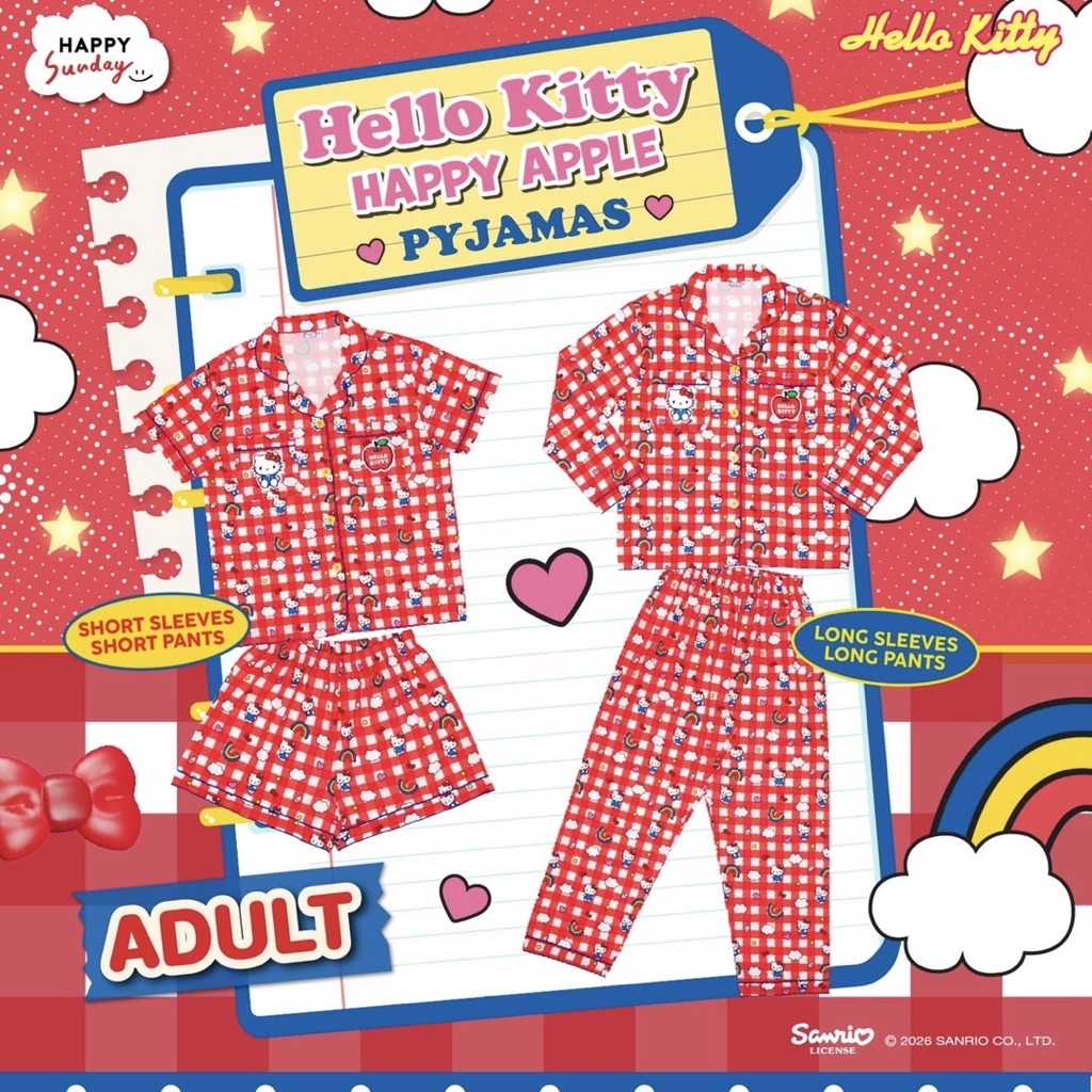 (NEW) ชุดนอน HAPPY SUNDAY PYJAMAS | ชุดนอนดิสนีย์ พร้อมส่ง สินค้าของแท้ ...