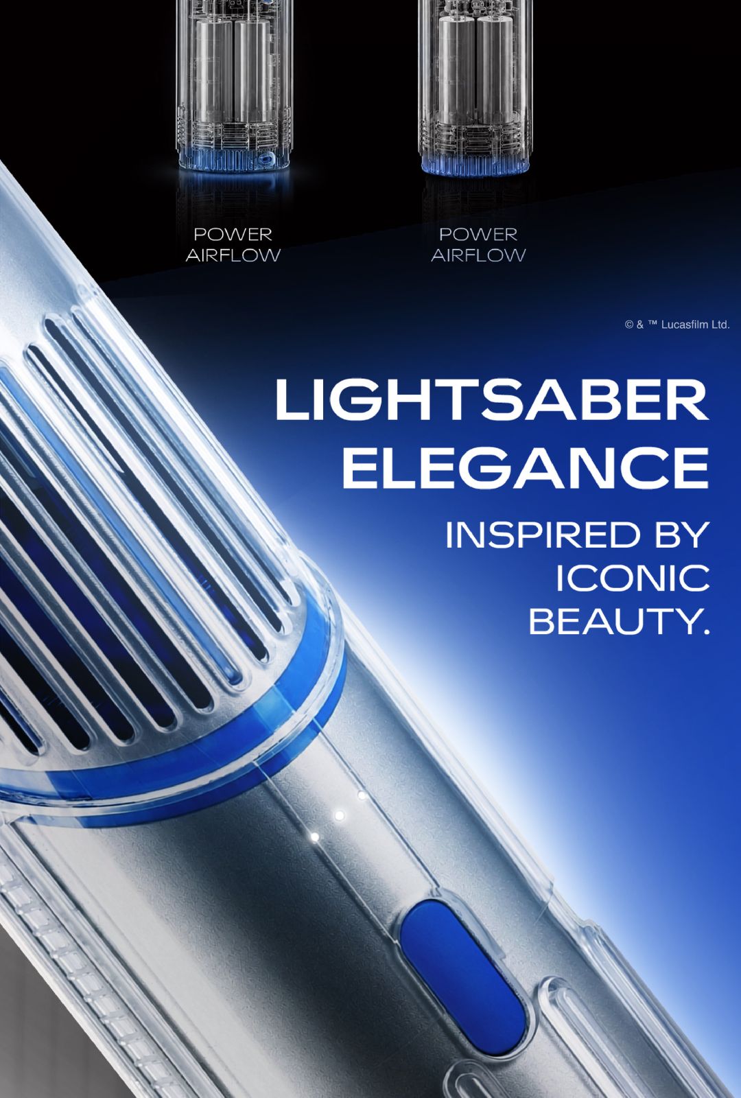 Gustron Portable Saber Fan Luke Skywalker - Blue พัดลมพกพาดีไซน์ล้ำสมัย ...