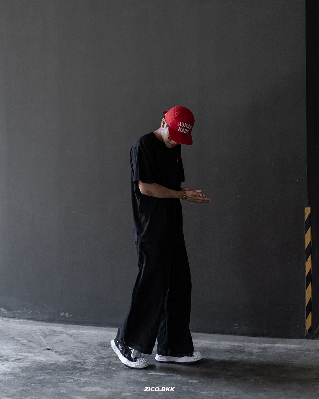 HumanMa 5 Panel Nylon Cap (HM30GD070) | Shopee Thailand