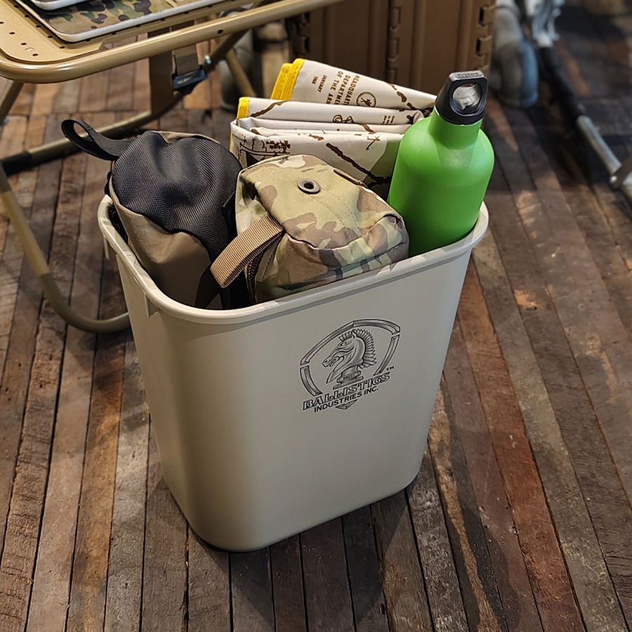 Ballistics Trash Box ถังพลาสติกอเนกประสงค์ สำหรับใส่สิ่งของหรือใช้เป็น ...