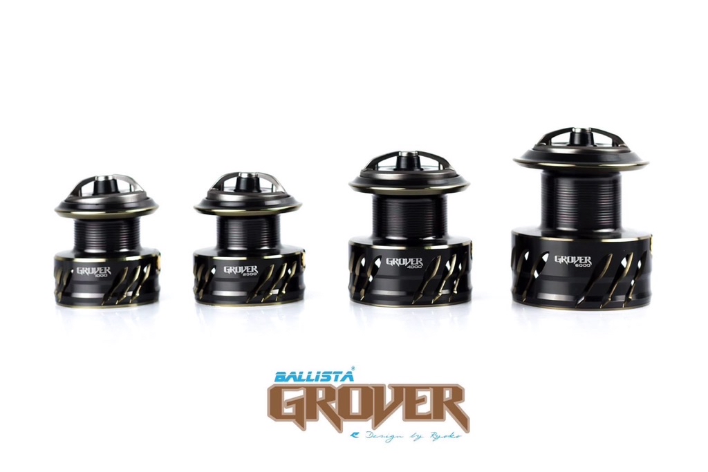รอกBALLISTA Grover By.RYOKO แขนเกลียว สปูนอลูมิเนียม เบอร์3000-4000 ...