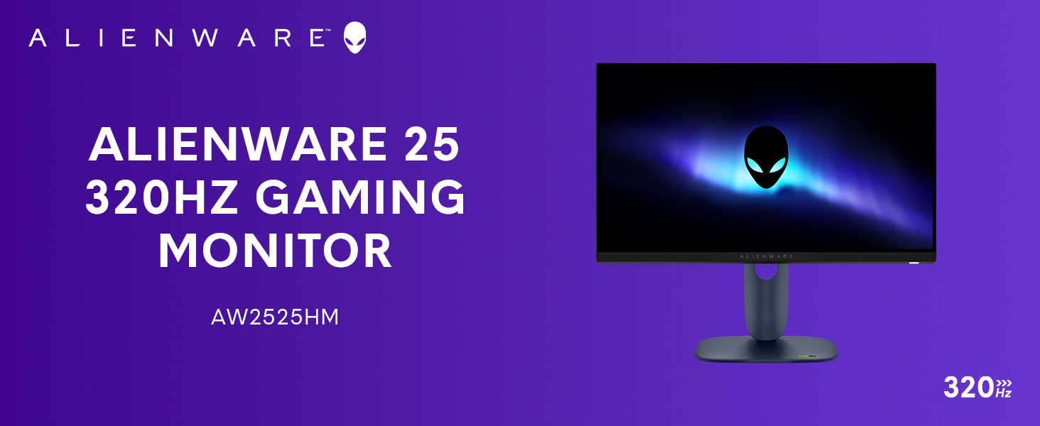 Alienware 25 Gaming Monitor - AW2525HM, Full HD (1920x1080), 320Hz ...