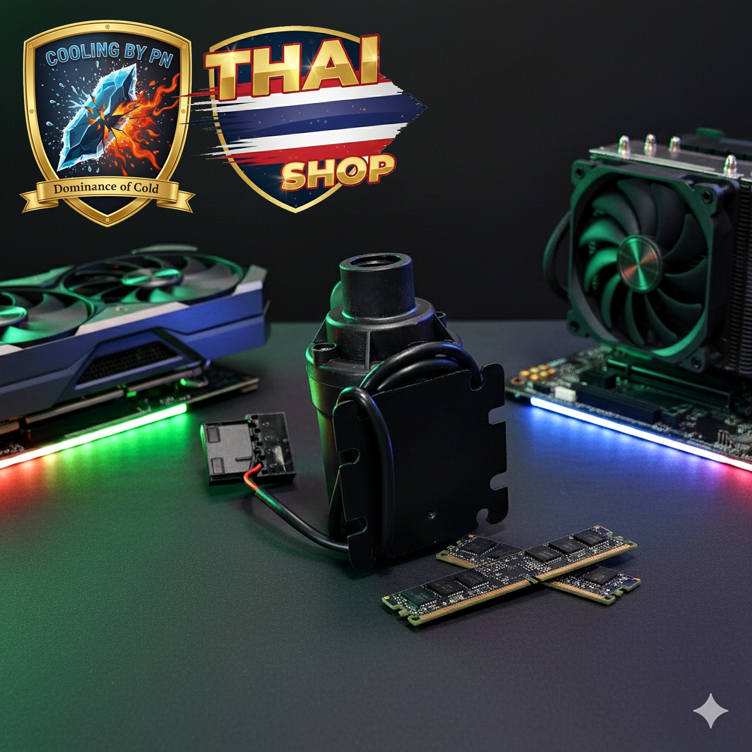 PN800 V2 19W ปั้มน้ำสำหรับคอมพิวเตอร์ /มอเตอร์ไซค์ไฟฟ้า /ชุดน้ำเปิด ...