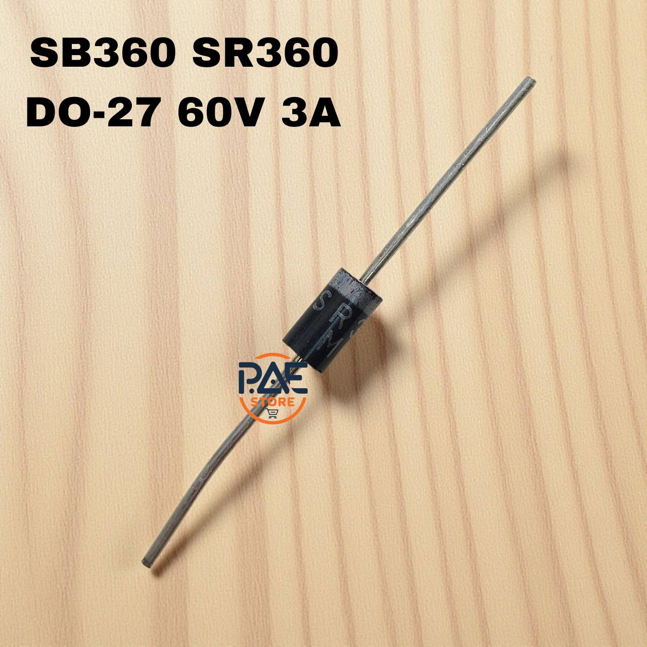 #IC SB360 SR360 DO-27 60V 3A / แพ็ค 5 ชิ้น (5PCS) | Shopee Thailand