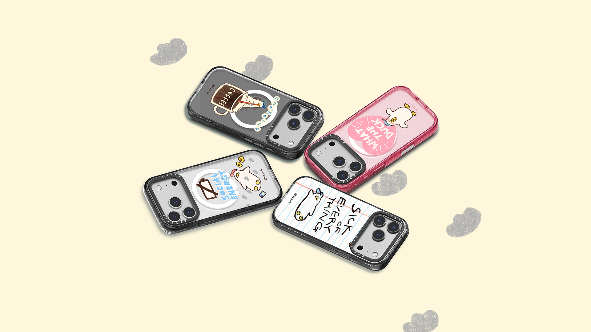 CASETiFY | Duck on the couch [SSEBONG] For iPhone Samsung แท้ | Shopee ...