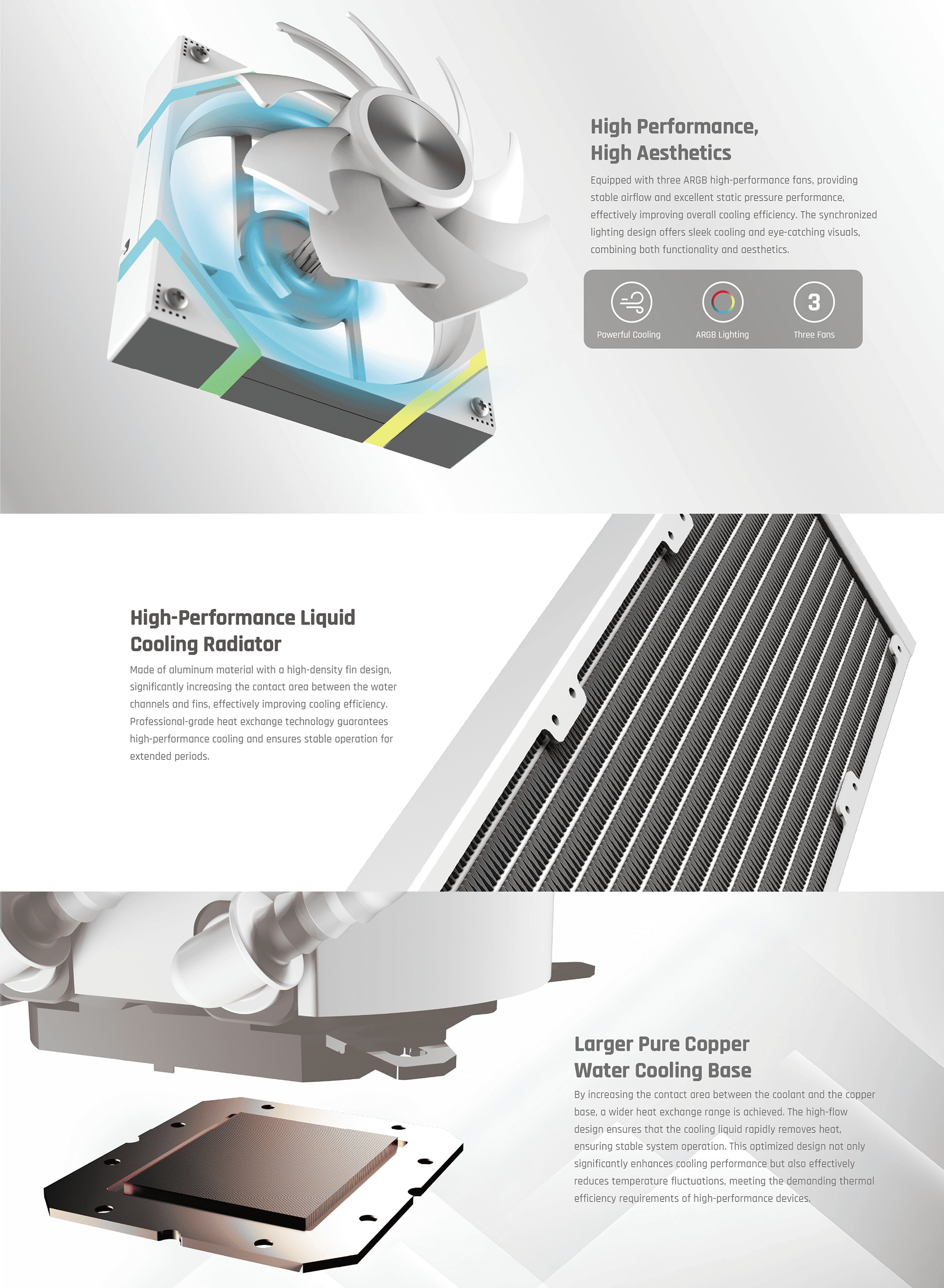 CRYORIG CRYO 360 ARGB WHITE (CPU LIQUID COOLER / ชุดน้ำความร้อนซีพียู ...
