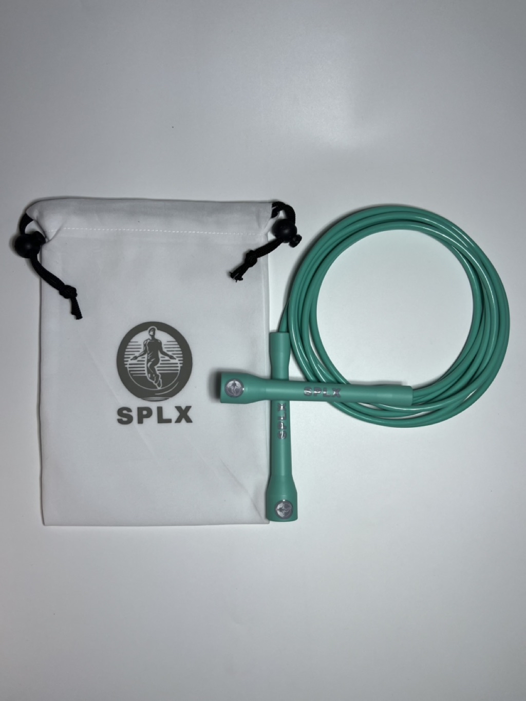 เชือกกระโดดPVC SPEED ROPE (Green mints-color) | Shopee Thailand