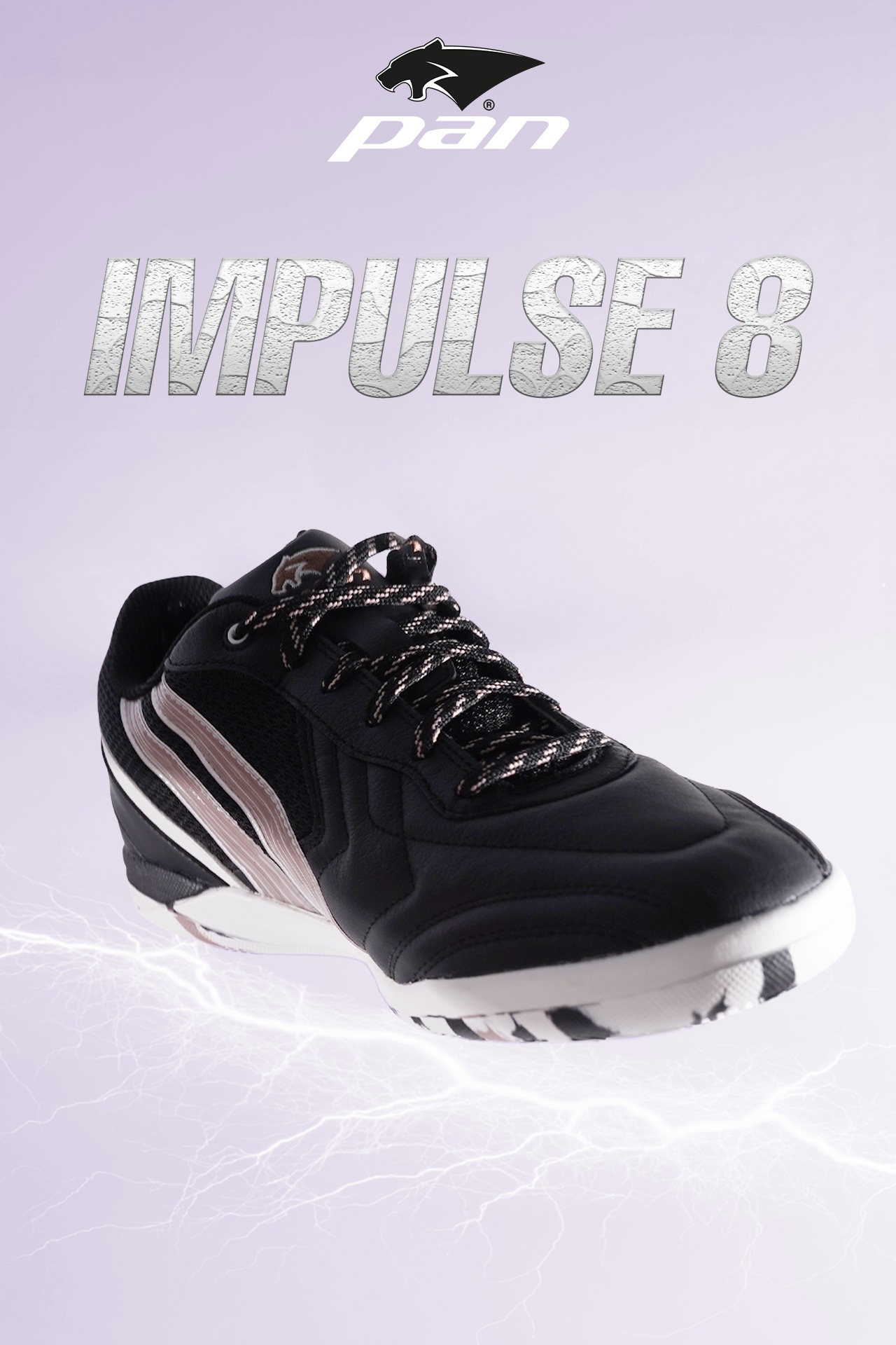 PAN | IMPULSE 8 KANGAROO รองเท้าฟุตซอลสายคล่องตัว คุมบอลดี | APF146L ...