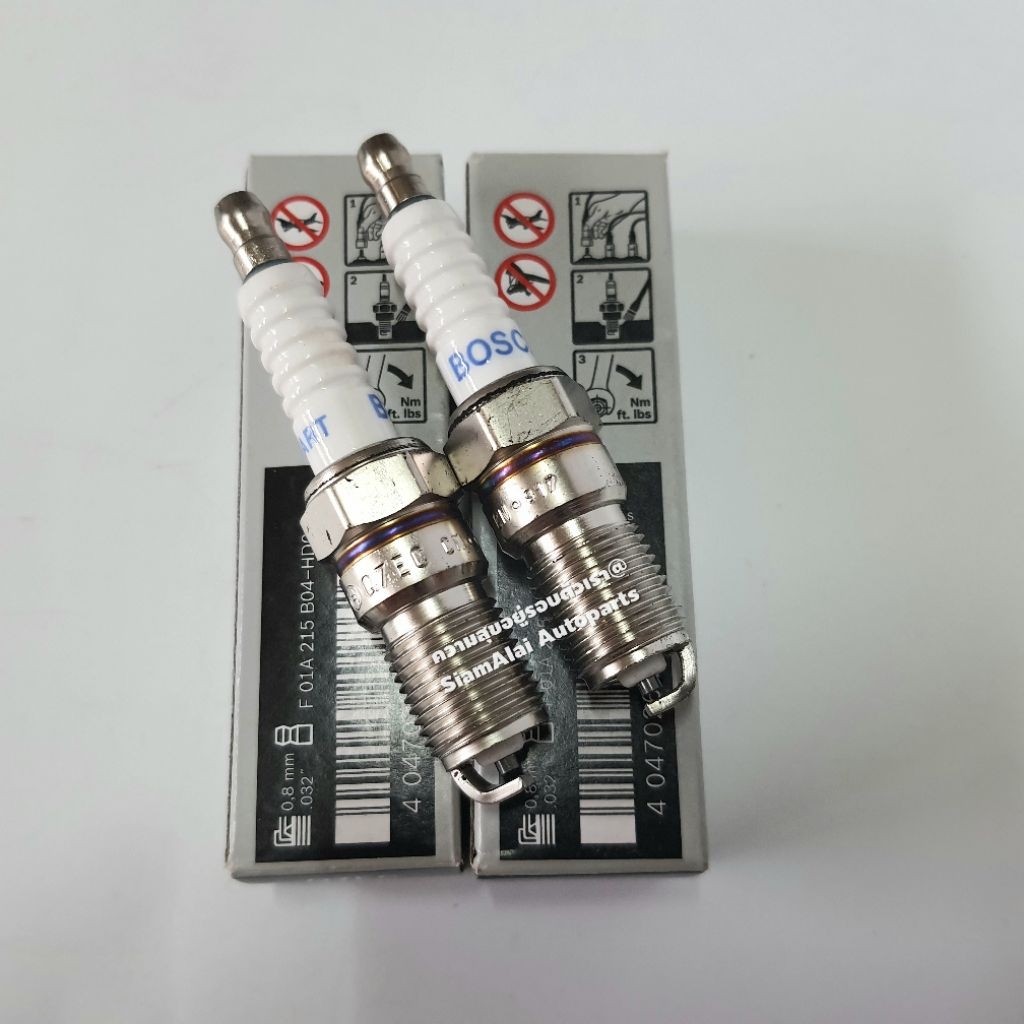 แพ็ก2อัน/หัวเทียน BOSCH แท้ รุ่น H7DC เตเปอร์ (F01A215B04) BENZ เครื่อง ...