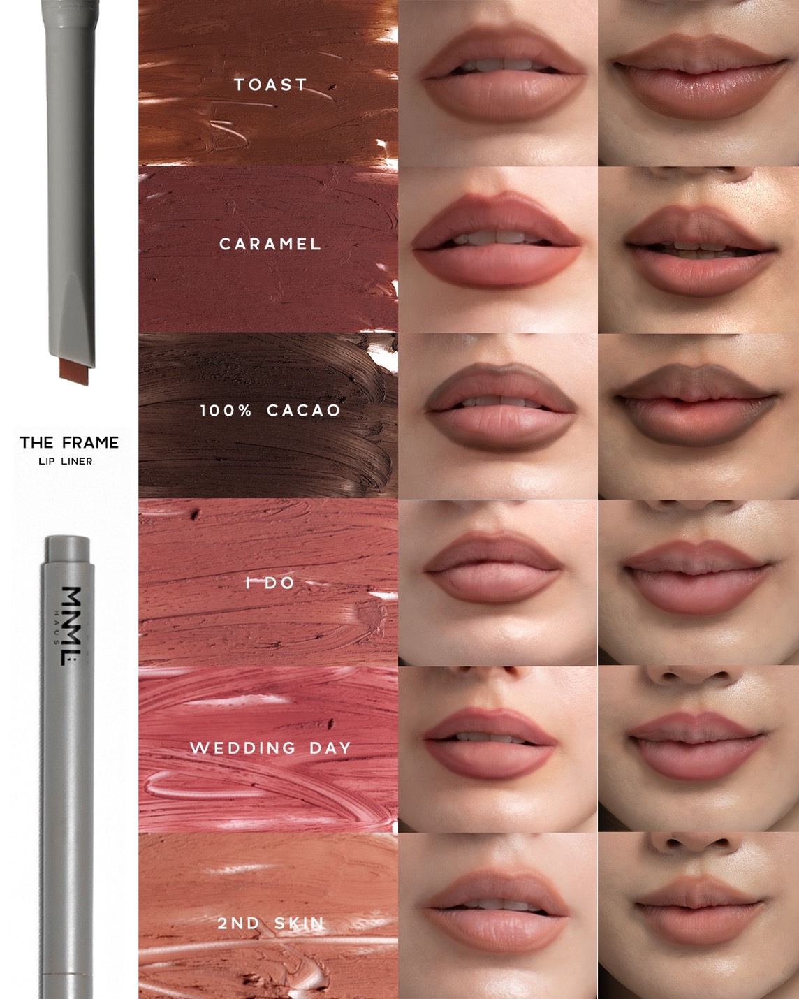 MNML HAUS | The Frame ( Lip Liner) | เดอะ เฟรม ลิป ไลเนอร์ | Shopee ...