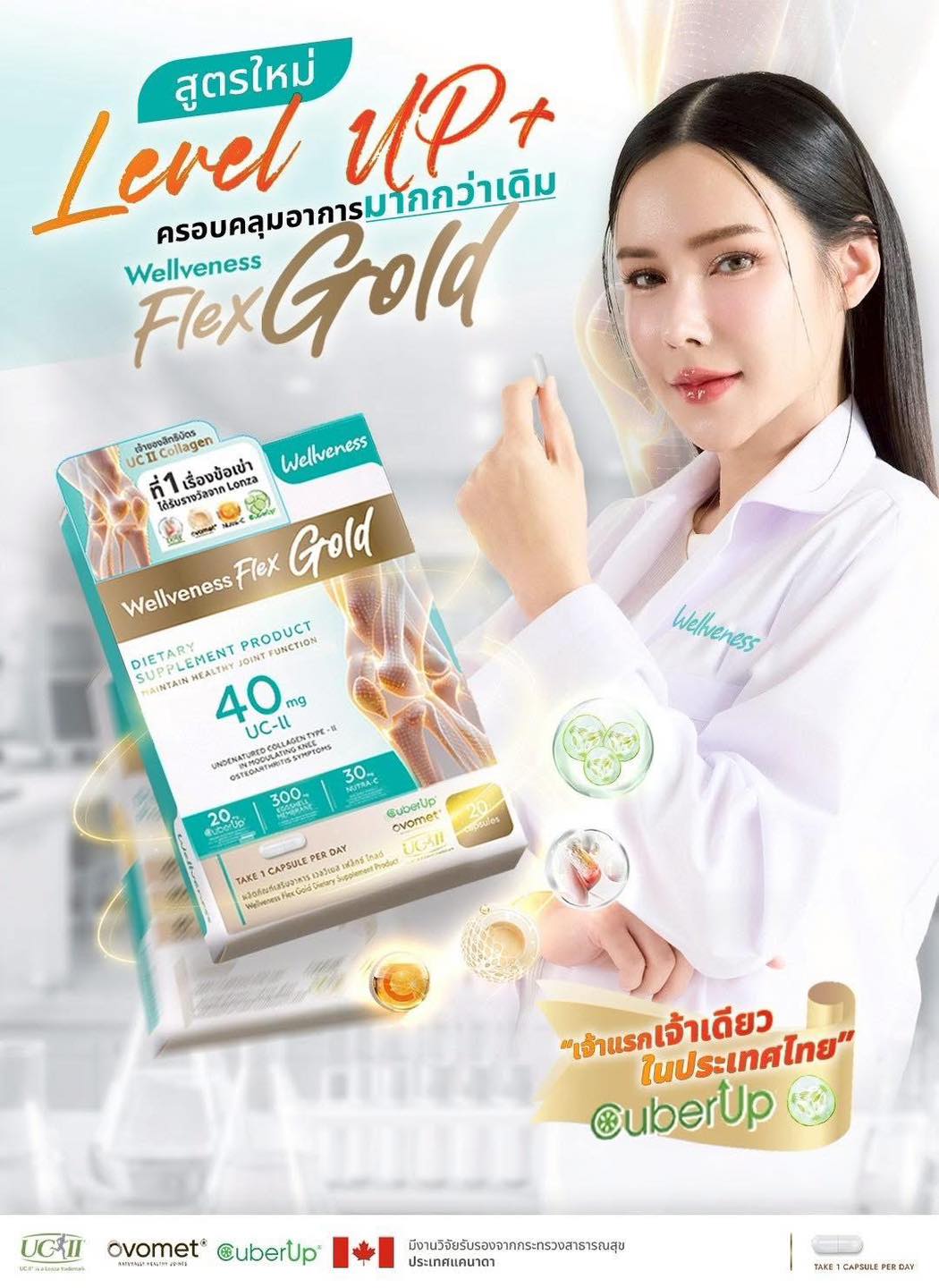 [ส่งด่วน] Well Flex เวลวีเนส เวล เฟล็กซ์ โกล์ด บำรุงกระดูก ไขข้อ เส้น ...