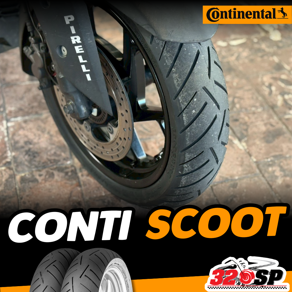 ยางปี 26 !! ยาง CONTINENTAL CONTI SCOOT สำหรับ FORZA300-350 / XMAX300 ...