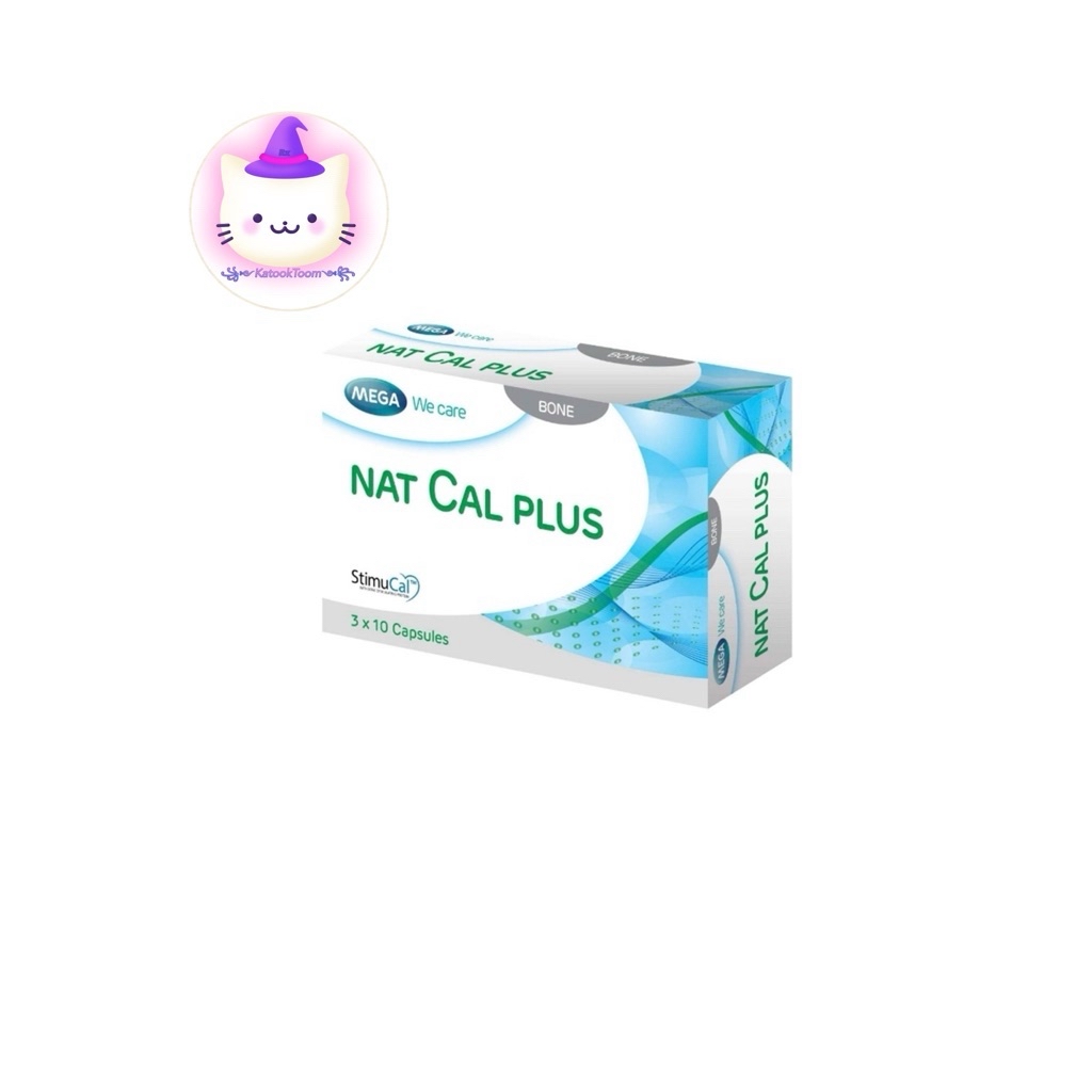 MEGA We Care Nat Cal Plus 30 Capsules (exp.7/28) | Shopee Thailand