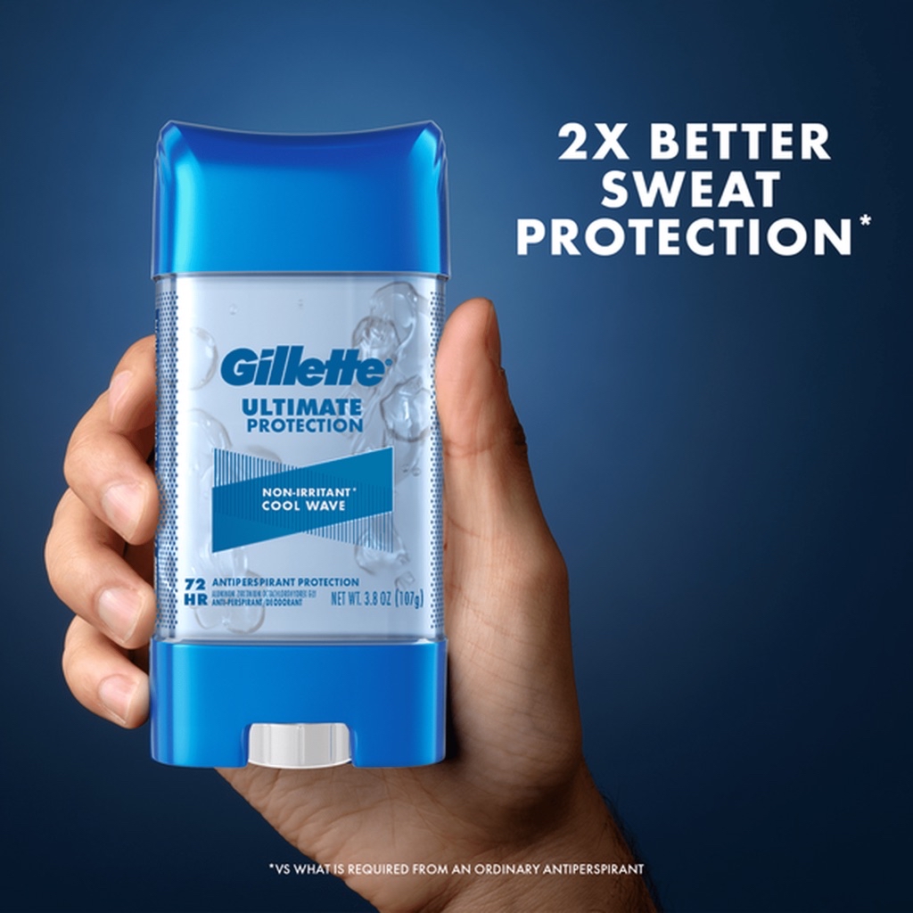 Gillette Ultimate Protection Cool Wave Clear Gel (107g) เจลระงับกลิ่น ...