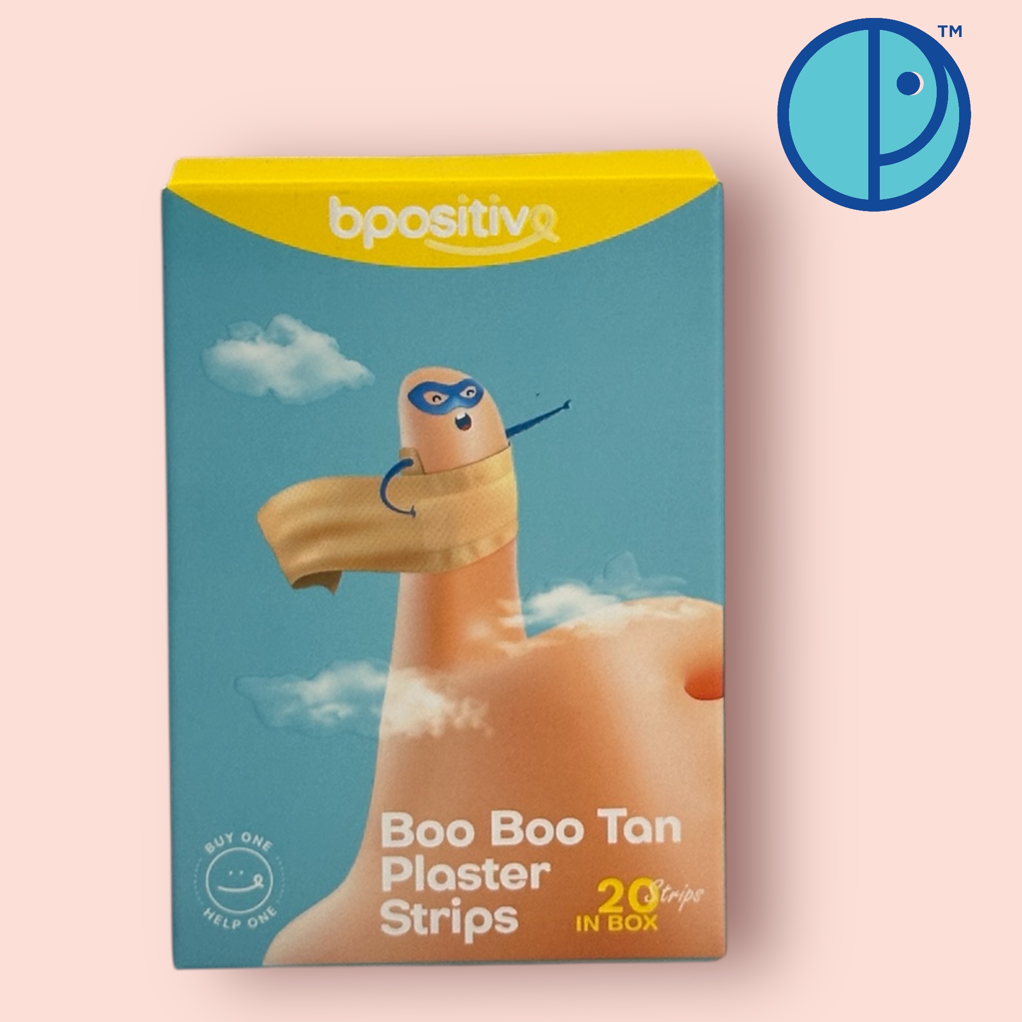 bpositive Boo Boo Fabric , Tan Plaster Strips บีโพซิทีฟ บูบู พลาสเตอร์ ...