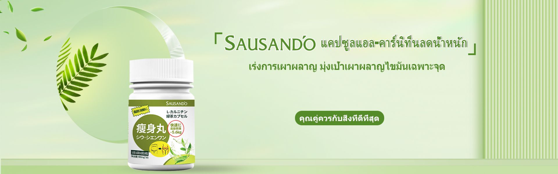 Sausando L-Carnitine Capsules ปรับสมดุลน้ำในร่างกาย เพิ่มพลังการ ...